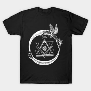 Ouroboros alchemy symbol T-Shirt